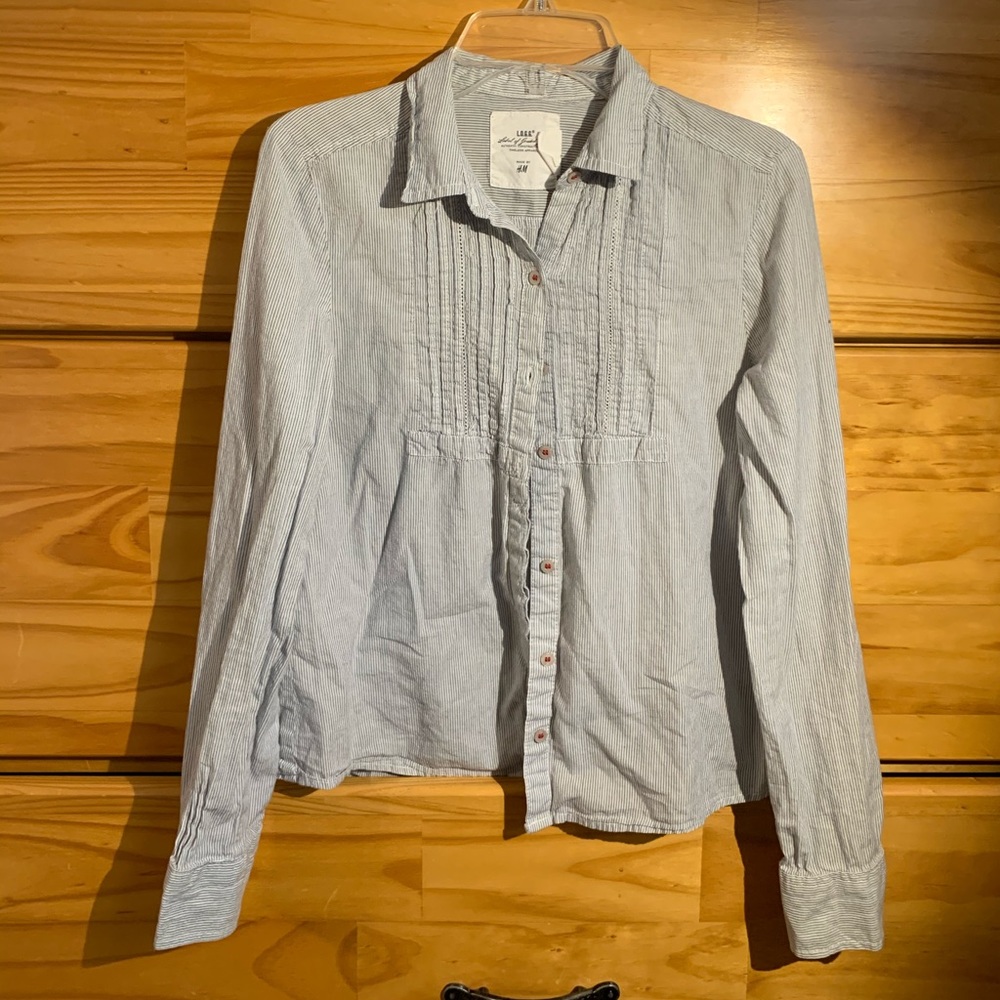 Size 13-14 Y Button Up Shirt from H&M
